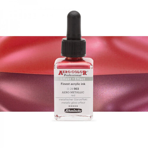 Schmincke Schmincke AERO Color Effect Colours 28 ml - 28903 AERO Metallic Red