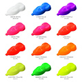 Custom Creative Custom Creative Solvent-Based Racing Fluor Airbrush Color - Fluorescent Energy Orange