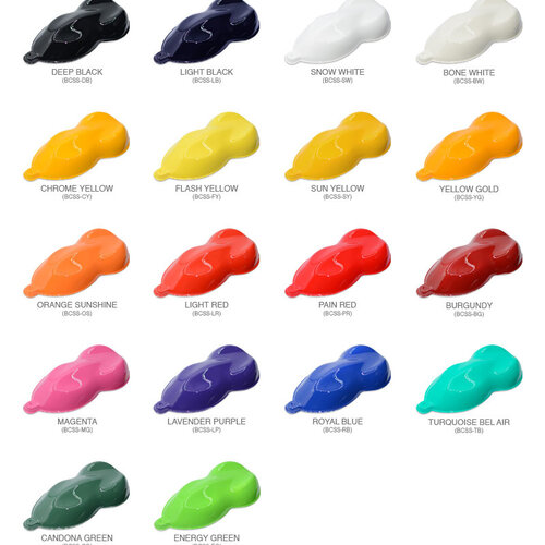 Custom Creative Custom Creative Solvent-Based Base SOLID Airbrush Colors - Magenta