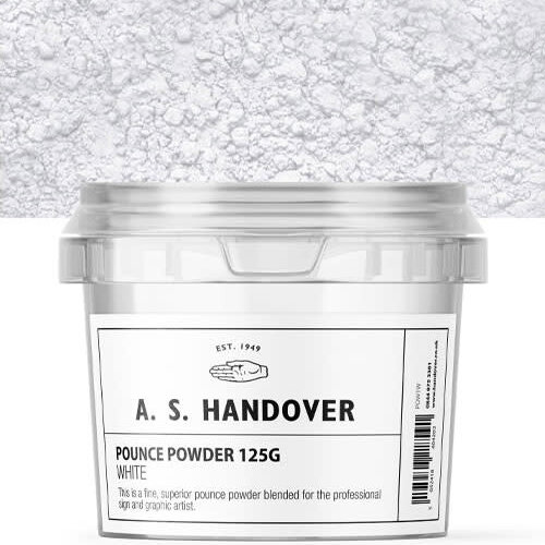 A. S. Handover Handover Pounce Powder 125 g - Blanc