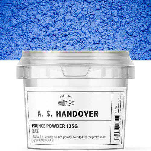 A. S. Handover Handover Pounce Powder 125 g - Bleu