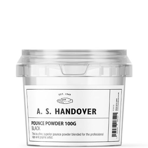 A. S. Handover Handover Pounce Powder 125 g - Blauw