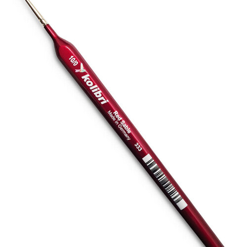 Kolibri Kolibri series 333 - Red Sable Detail Brush size: 10/0