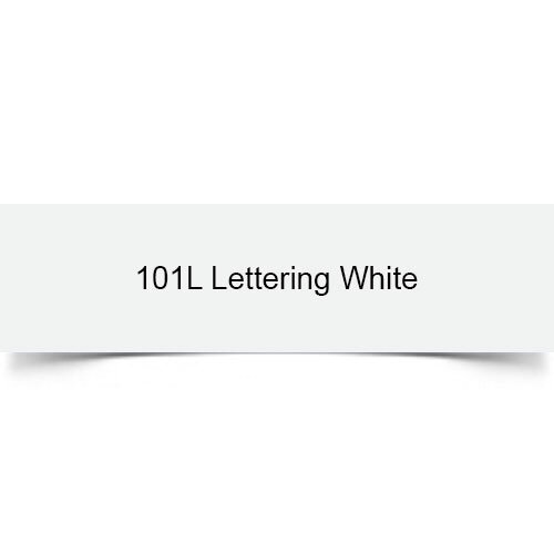 1 Shot 1 Shot Lettering Enamels 118 ml - 101L Lettering White