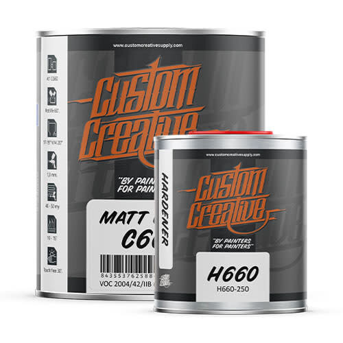 Custom Creative Custom Creative Clear Coats C660 Matt Clear Kit