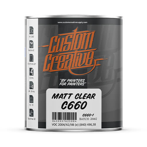 Custom Creative Custom Creative Clear Coats C660-1 Matt Clear 1 L