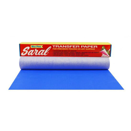 Saral SARAL Wax Free Transfer Paper Roll Blauw