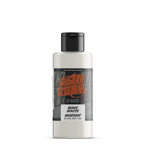Custom Creative Custom Creative Solvent-Based Base SOLID Airbrush Colors - Bone White 150 ml