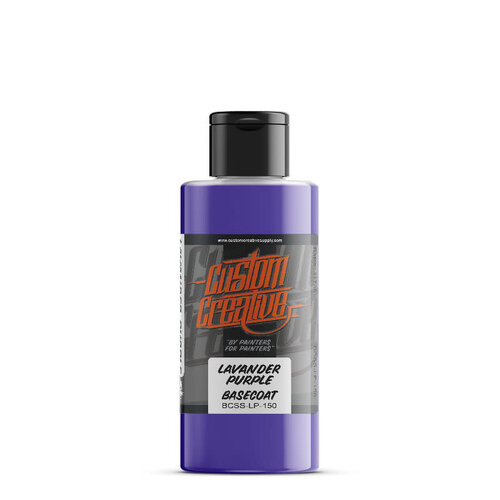 Custom Creative Custom Creative Solvent-Based Base SOLID Airbrush Colors - Lavander Purple 150 ml