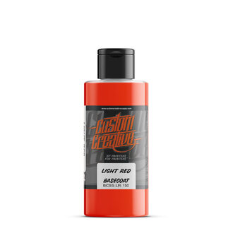 Custom Creative Solvent-Based Base SOLID Airbrush Colors - Light Red 150 ml