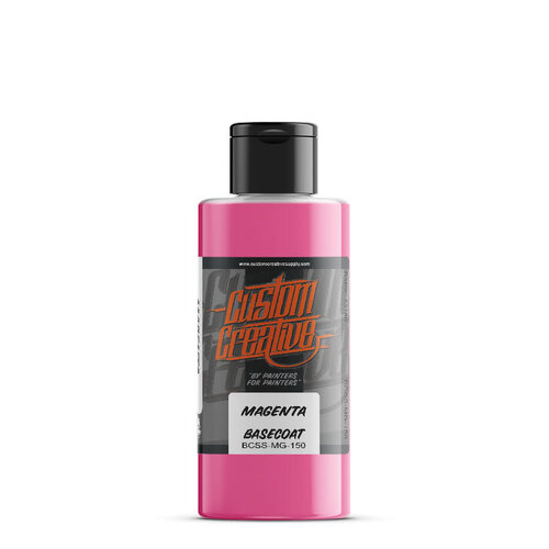 Custom Creative Custom Creative Solvent-Based Base SOLID Airbrush Colors - Magenta 150 ml
