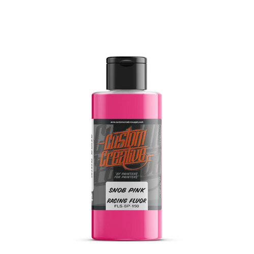 Custom Creative Custom Creative Solvent-Based Racing Fluor Airbrush Color - Fluorescent Snob Pink 150 ml