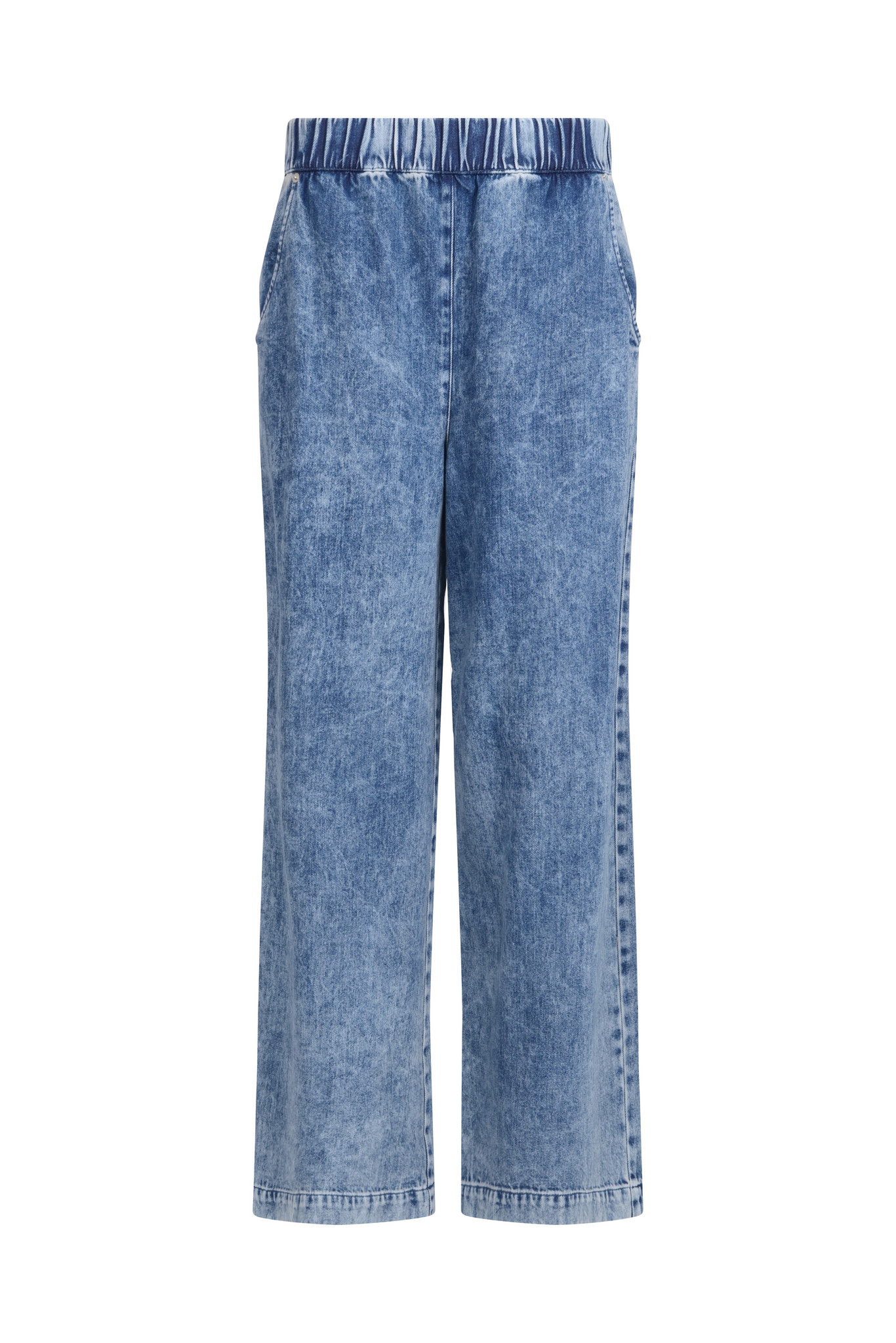 POLLY JEANS IN BLUE WASH-1