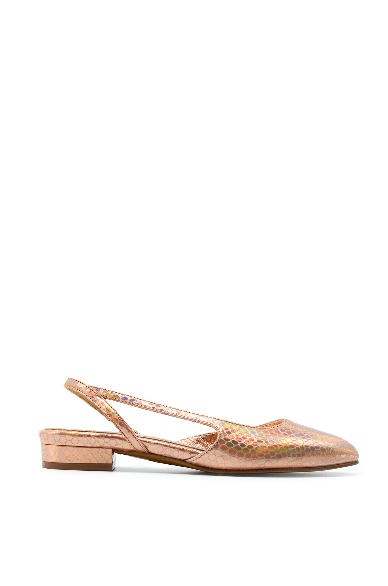 Lina Textured Sandals in Champagne-1