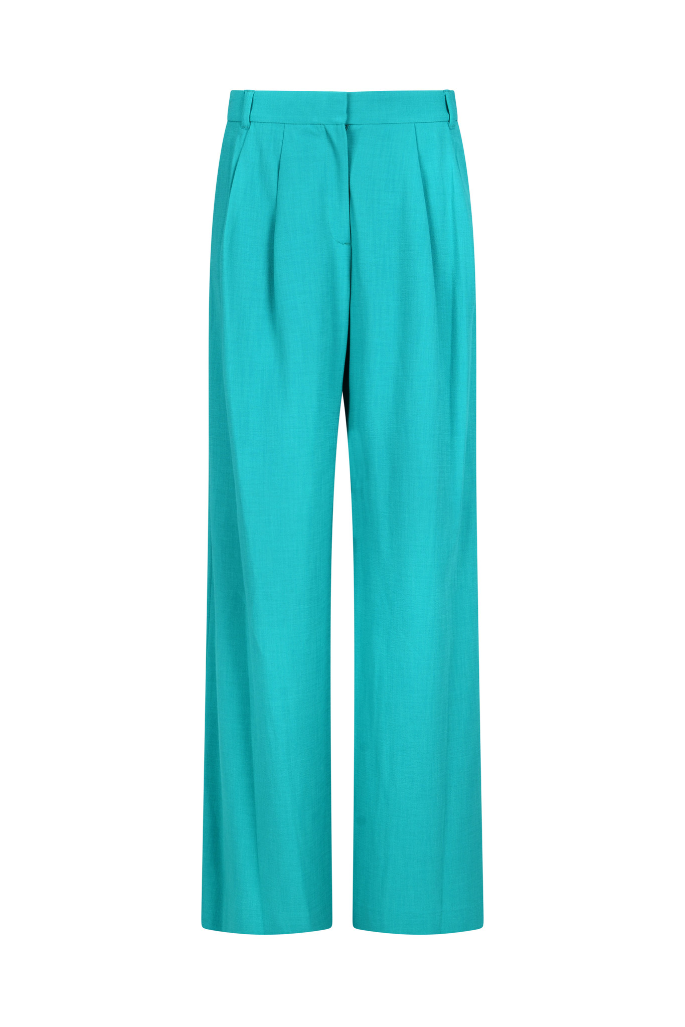 Nino Trousers in Teal Blue-1