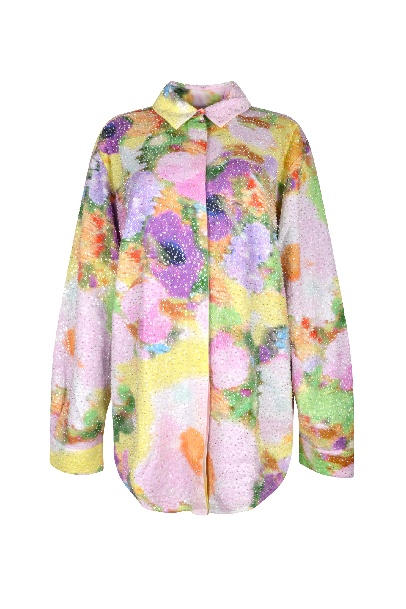 Sophia Shirt in Faded Floral-1
