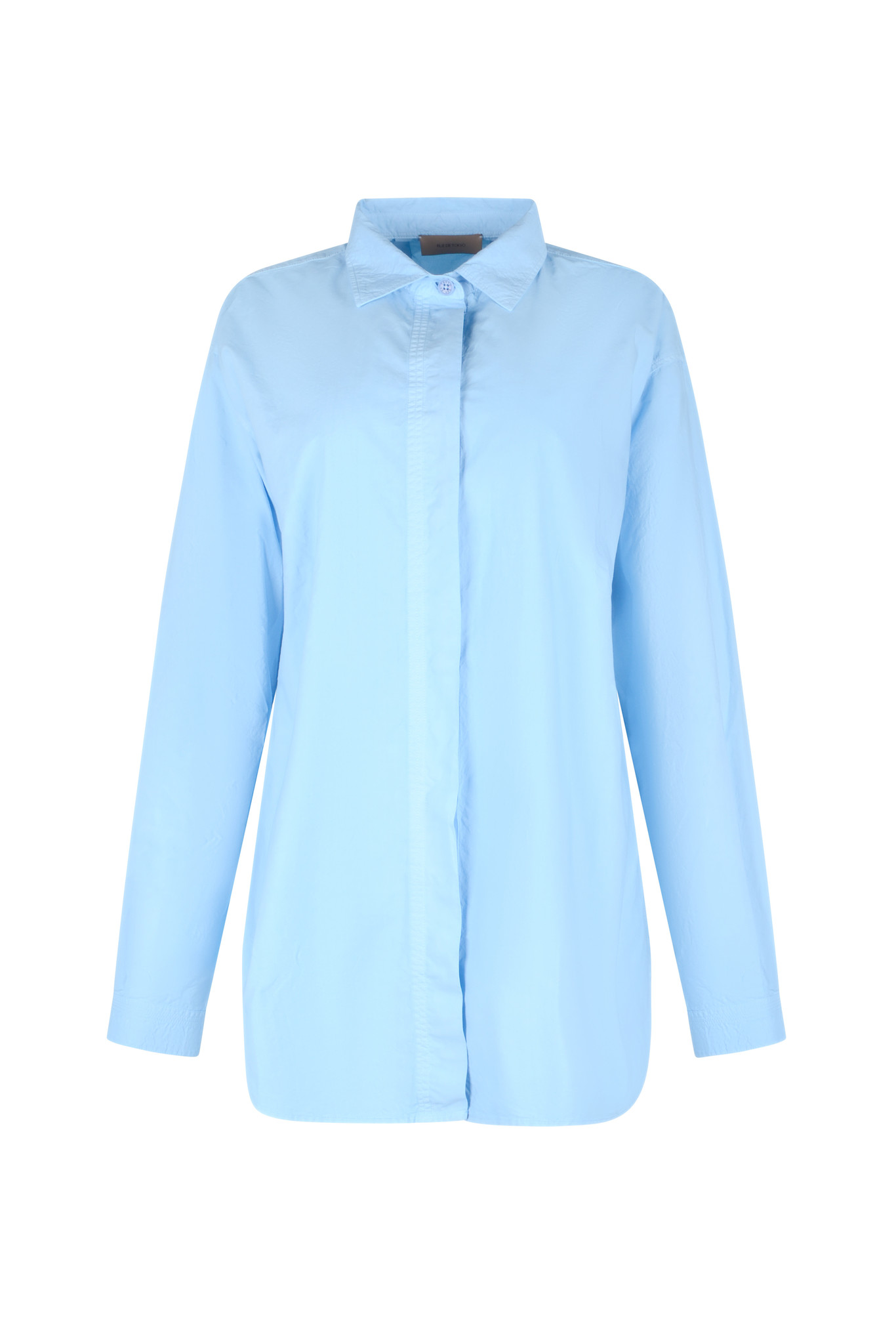 Shelby Shirt in Bright Light Blue-1