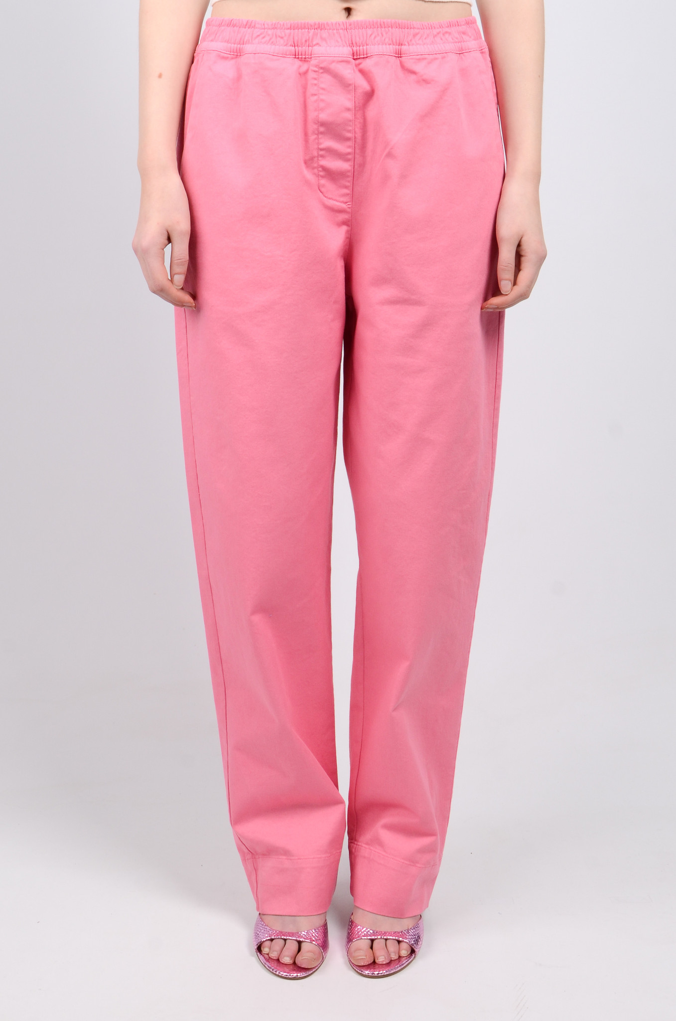 Palla Trousers in Bright Pink-2