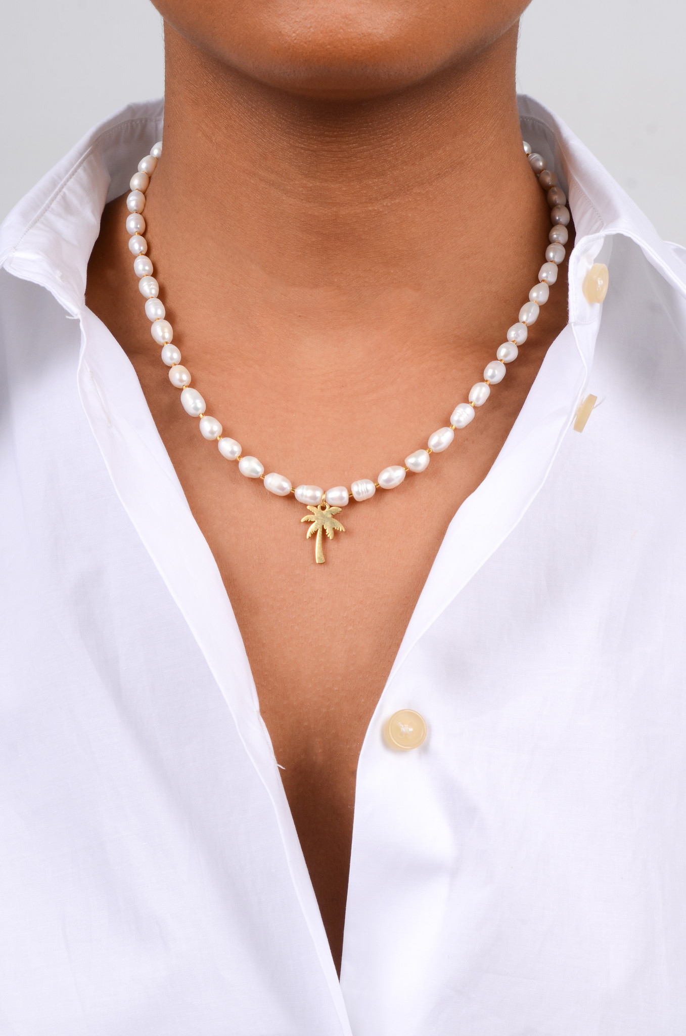 Pearl Palm Necklace-2