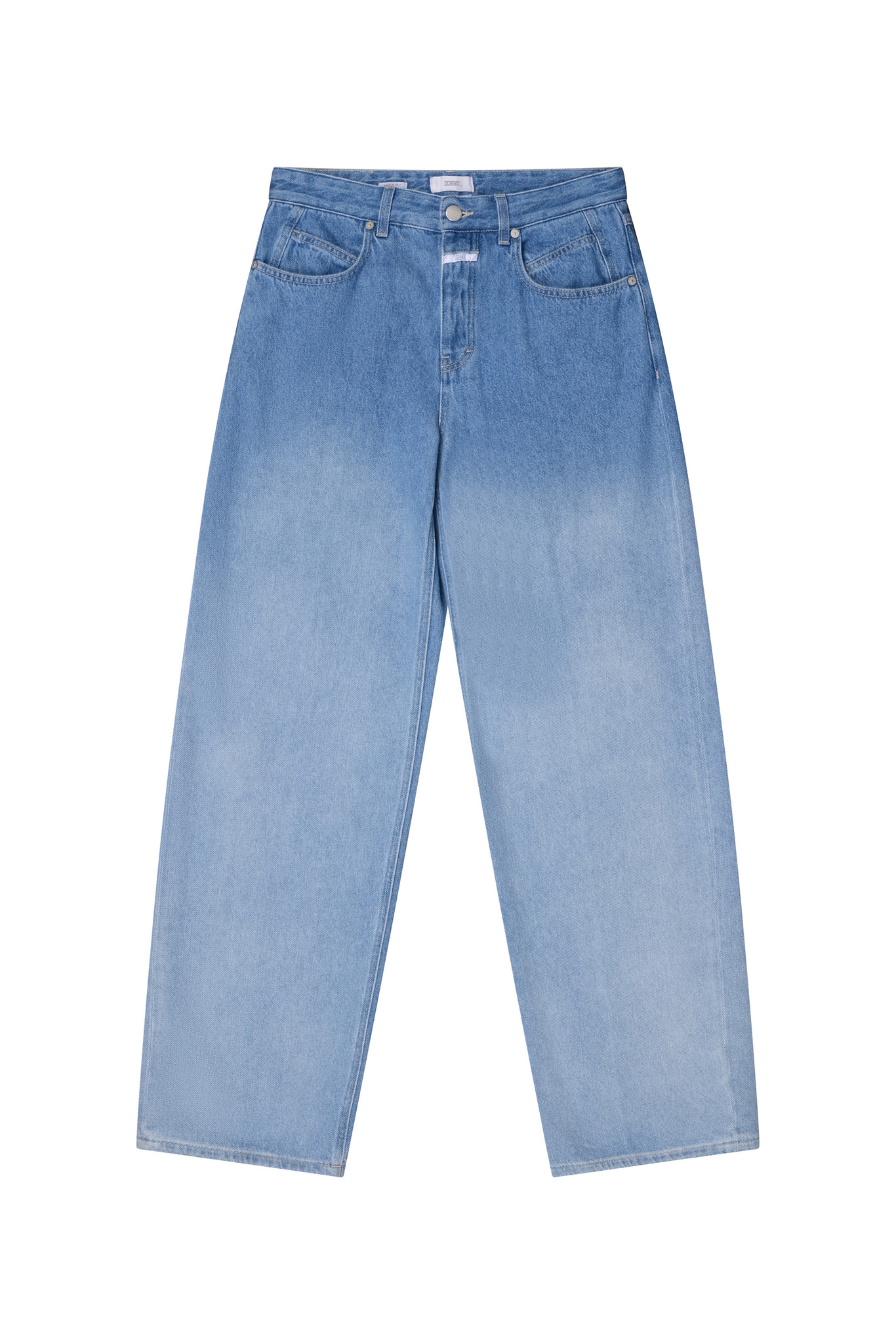 Nikka Jeans in Mid Blue Faded-1