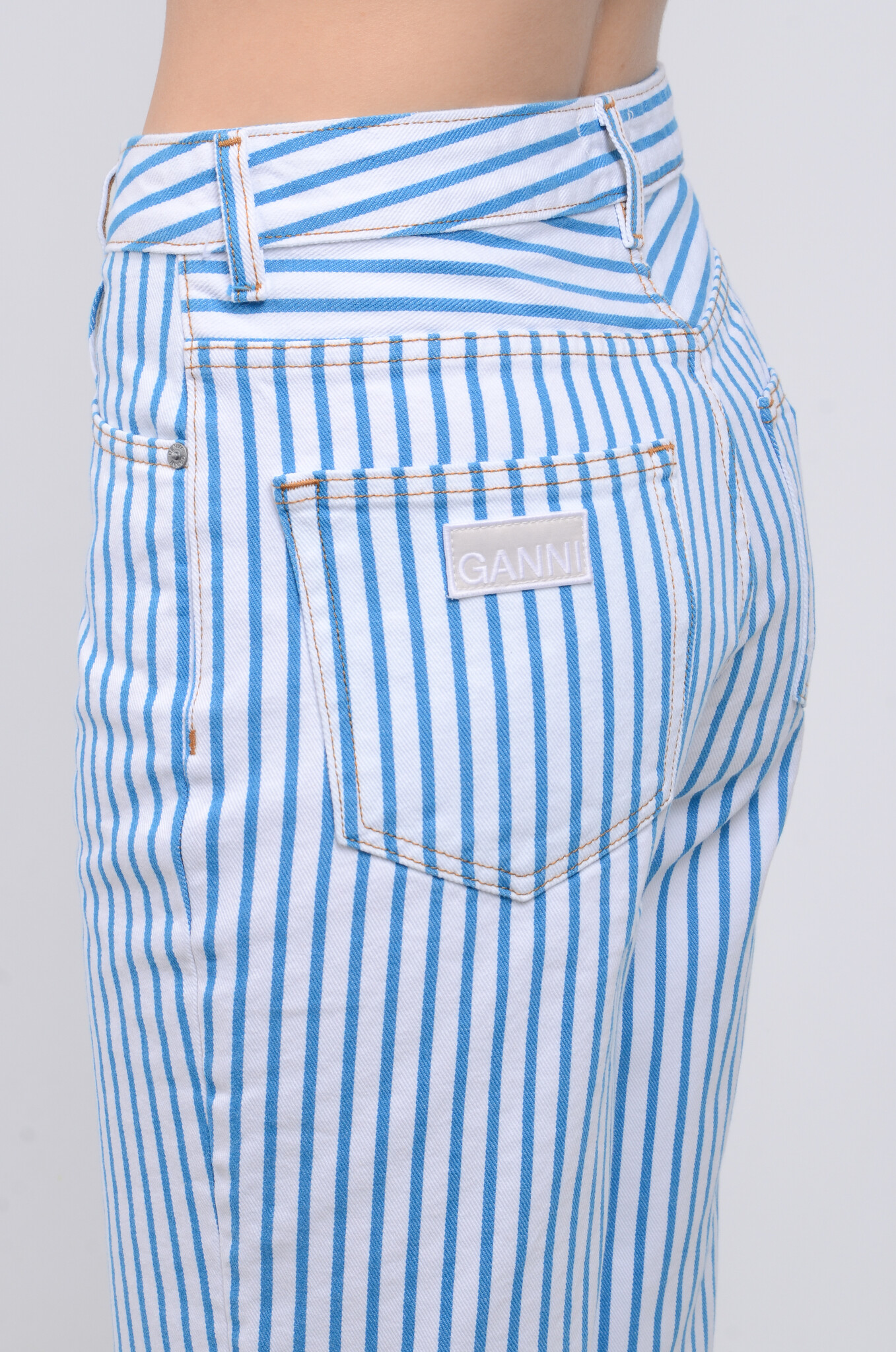Jeans Ganni Multicolour size 27 US in Denim - Jeans - 33541600