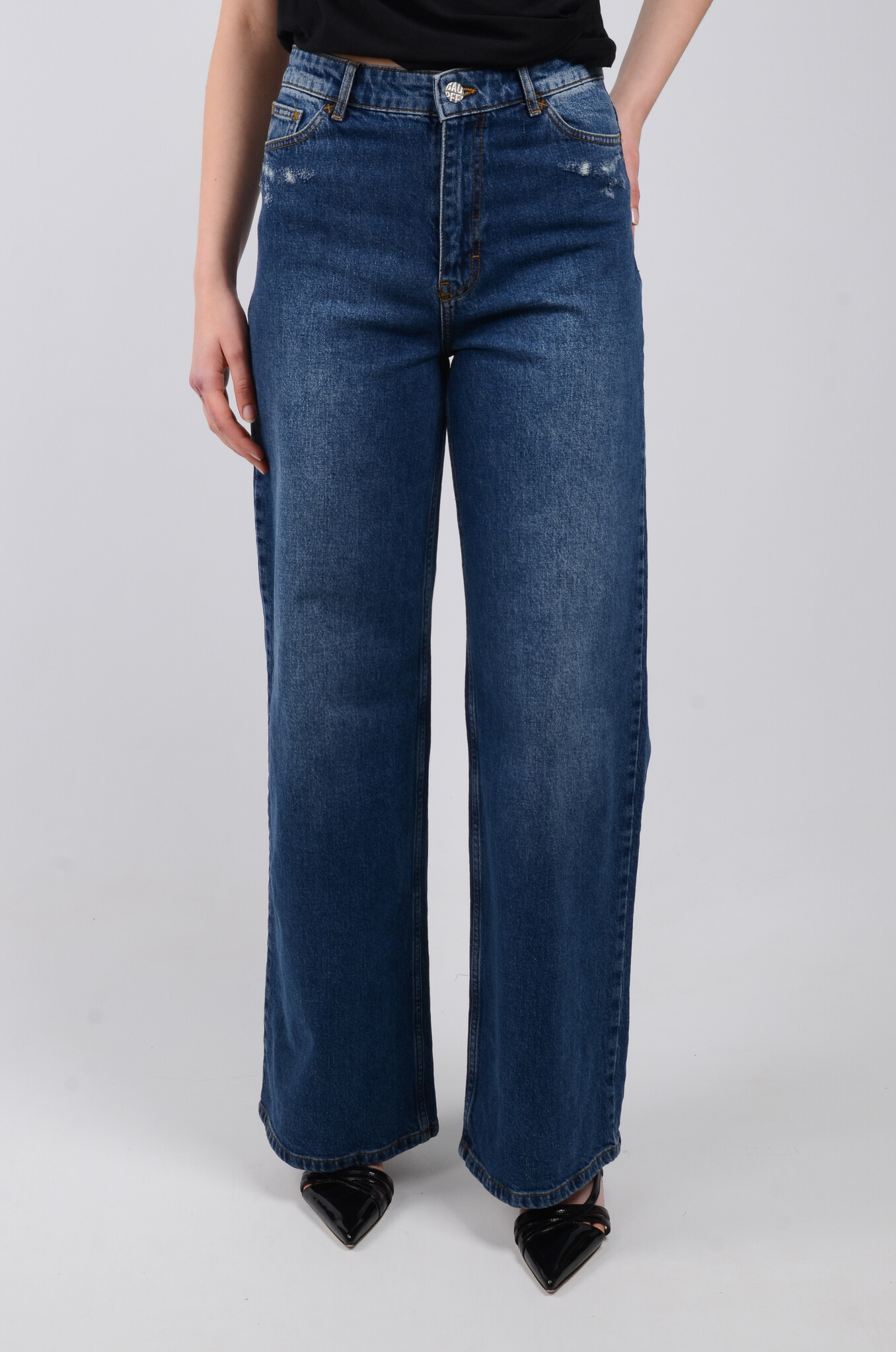 Nini Jeans in Washed Darkblue-9