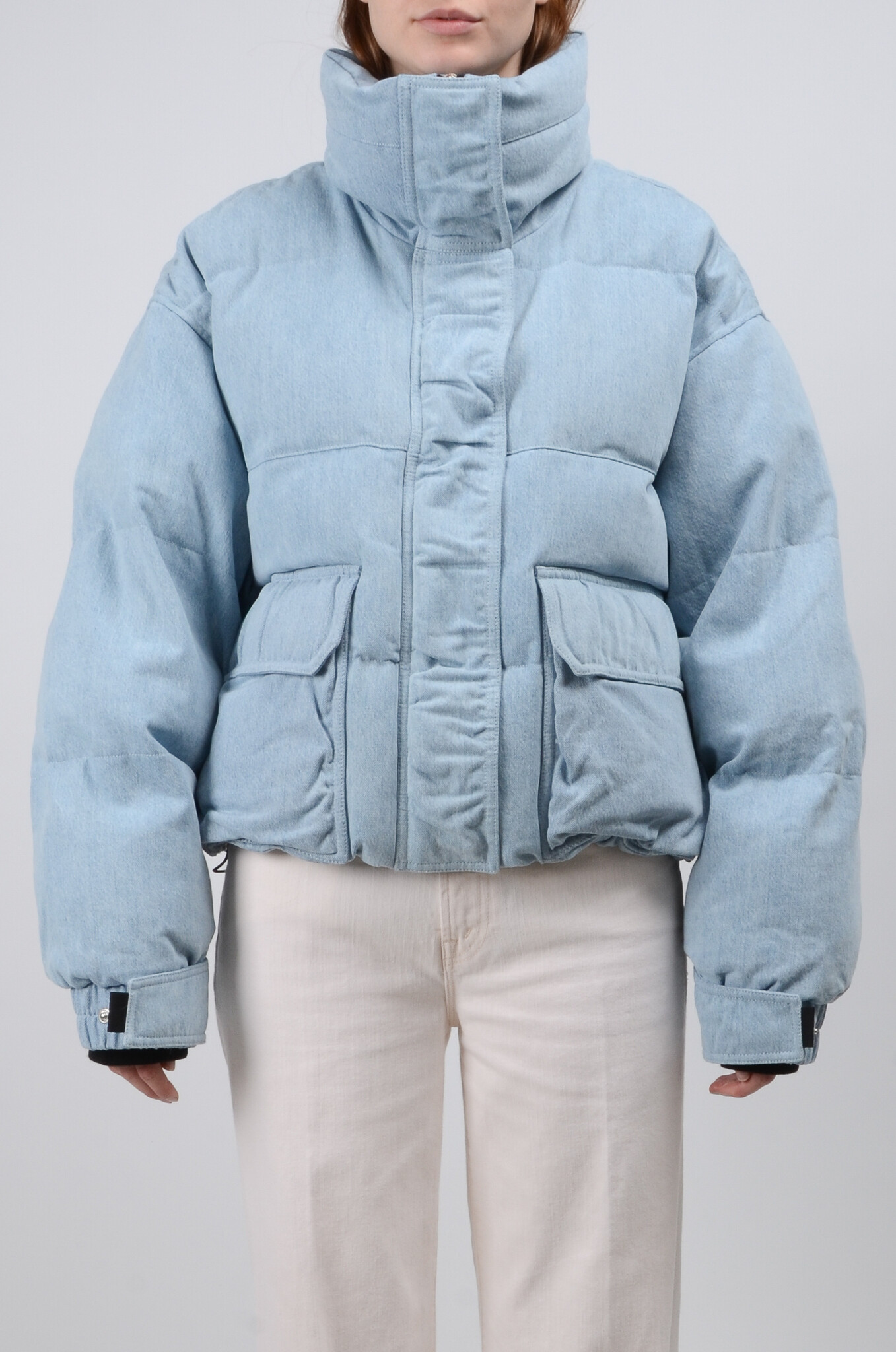 cropped ski puffer - OFF-56% >Free Delivery