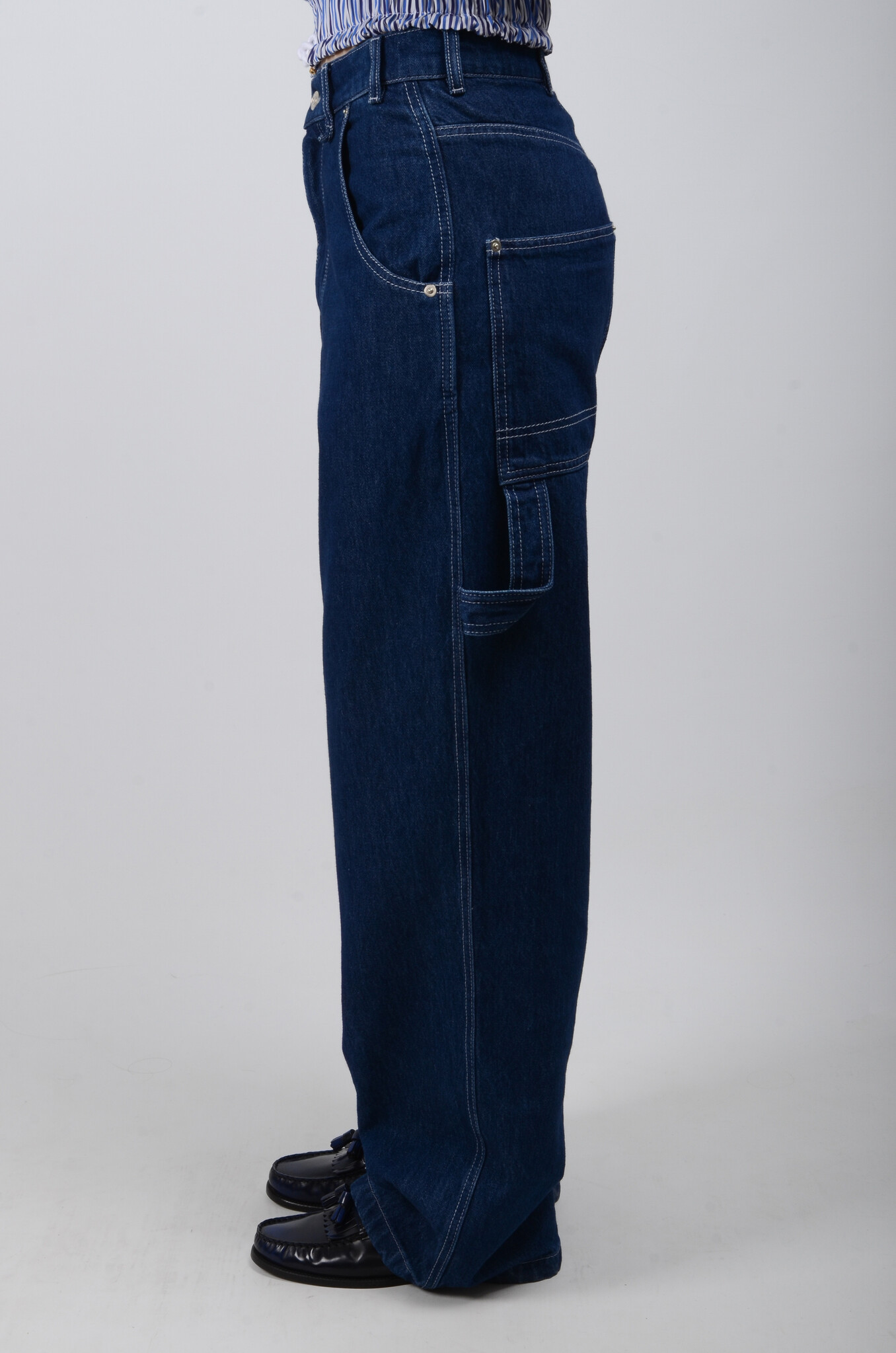 PXL Carpenter Pants in Blue-4