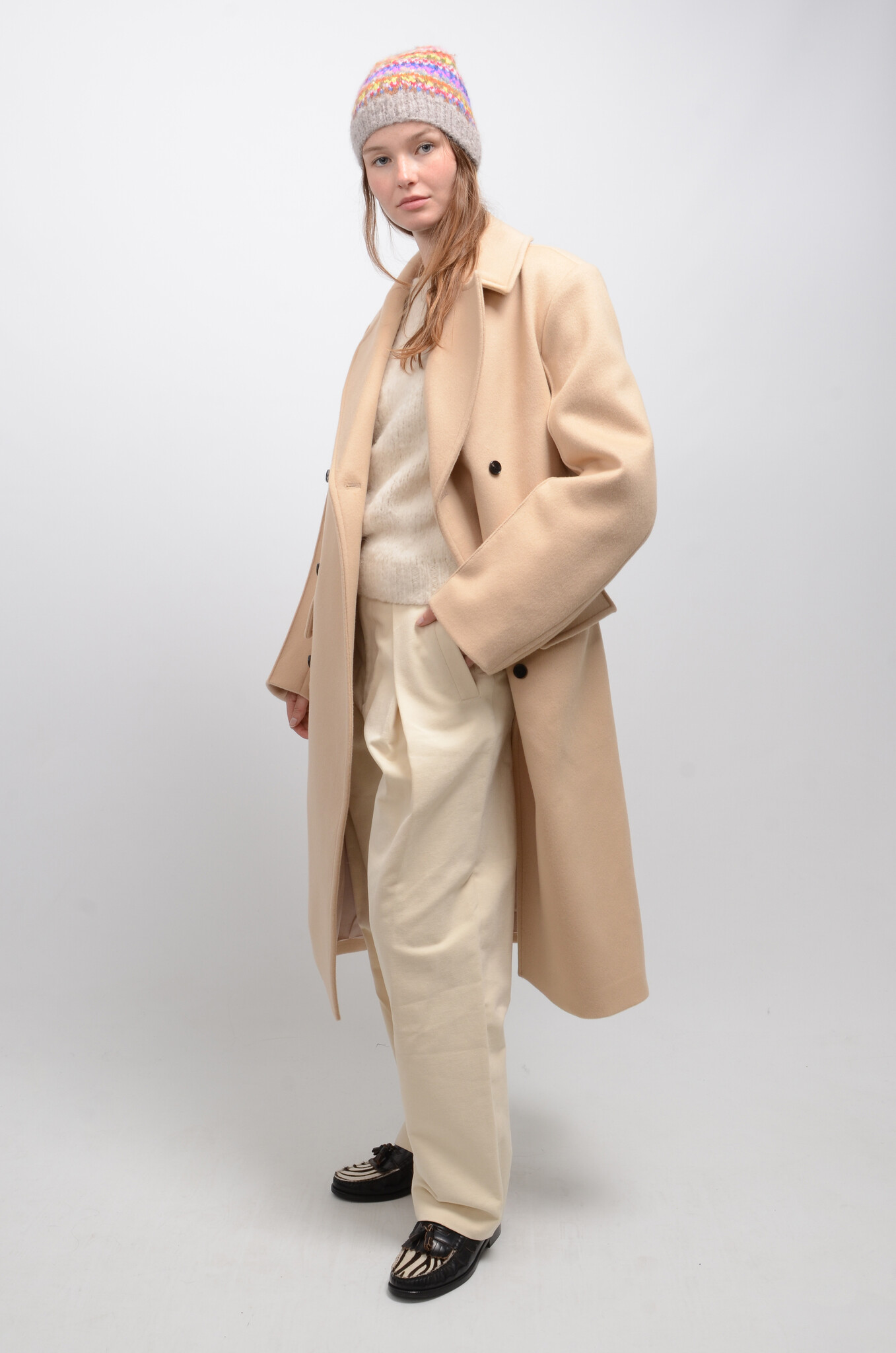 Long camel peacoat Clearance