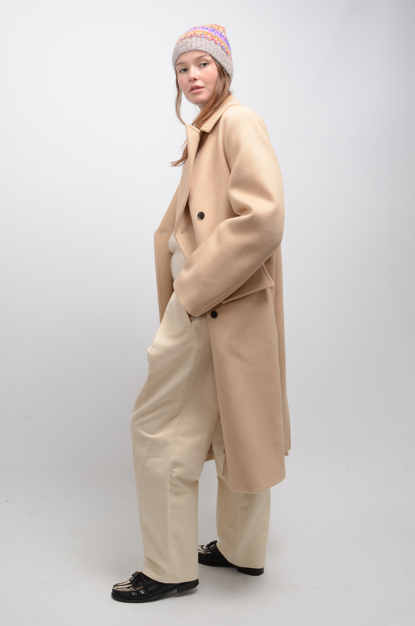 Long camel peacoat Clearance