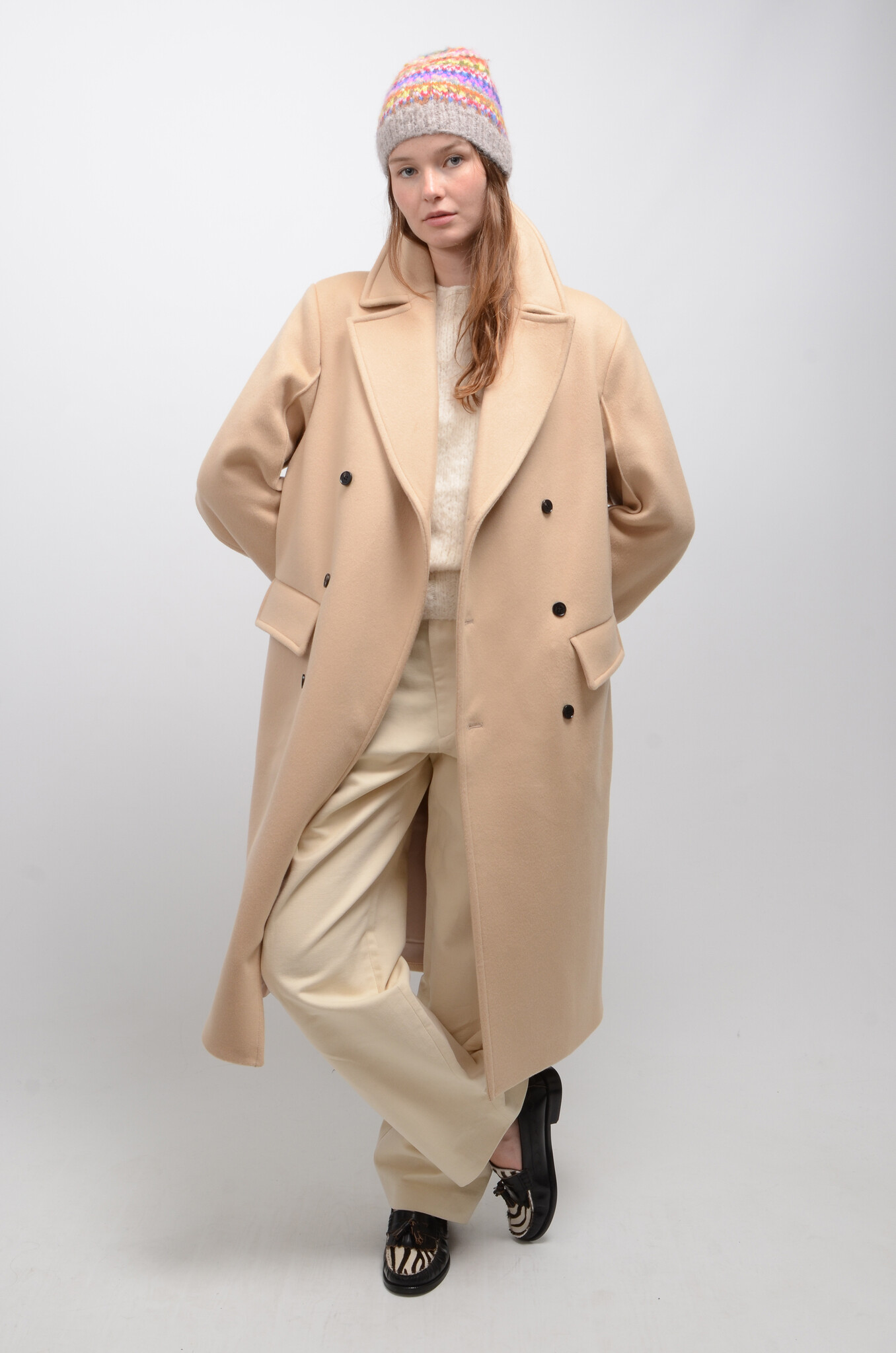 Long camel peacoat Clearance