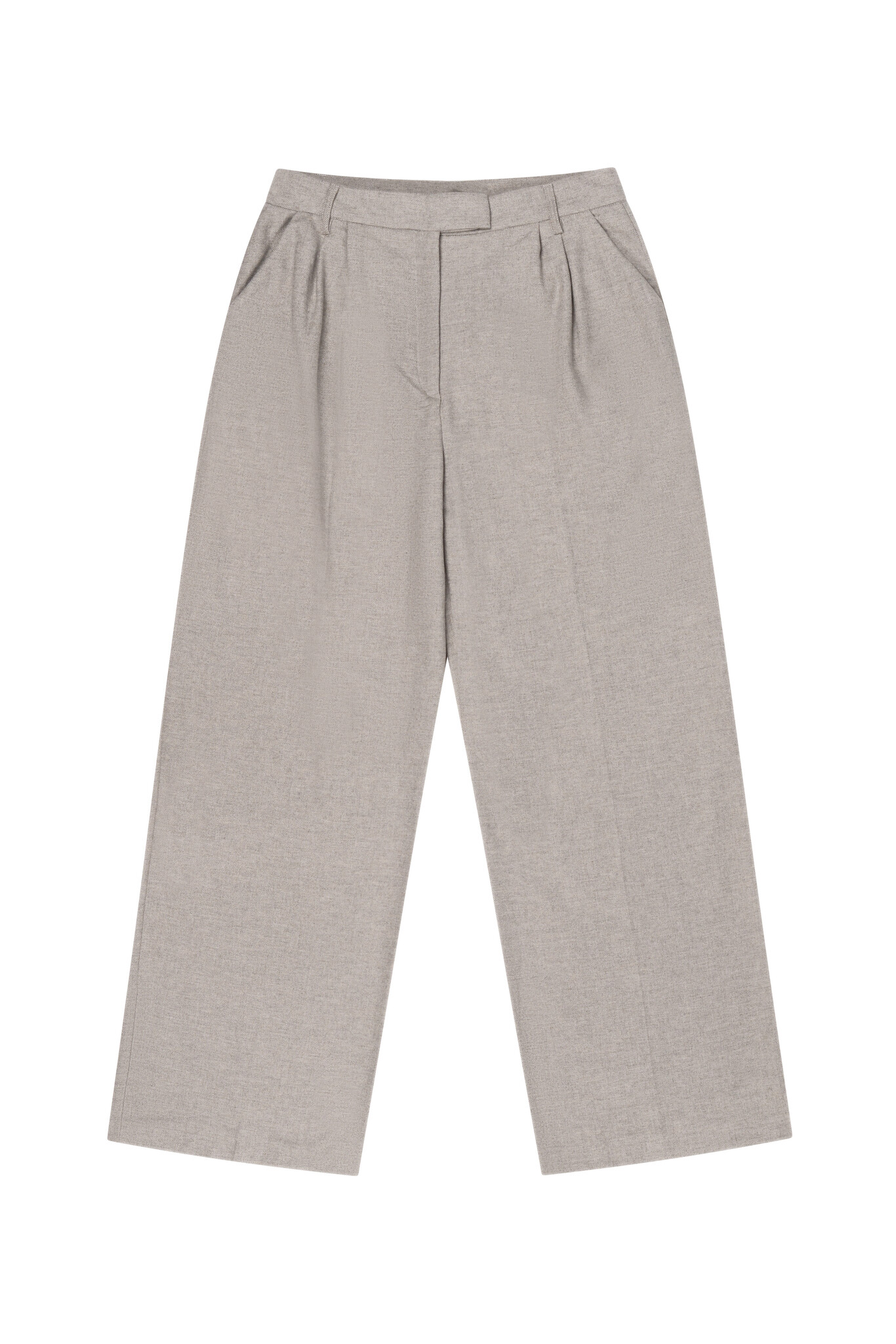Marley Pants Wool in Grey-1