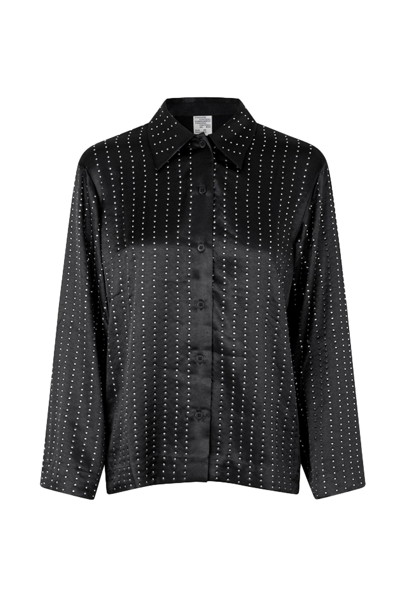 Mariko Shirt in Black Crystal-1
