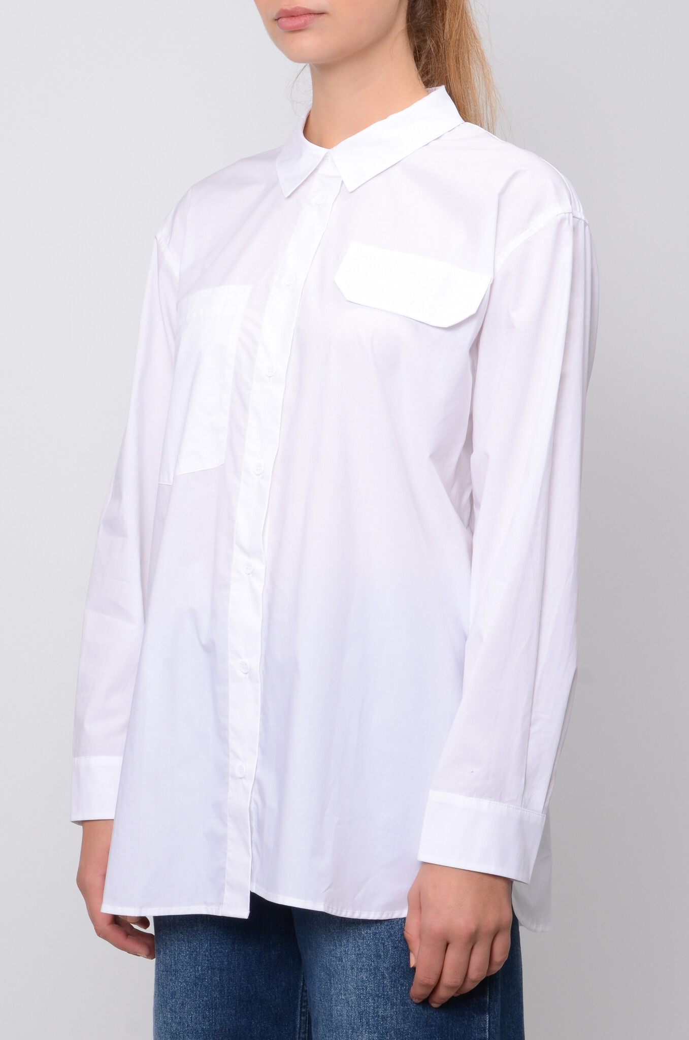 Molli Shirt in Bright White-4