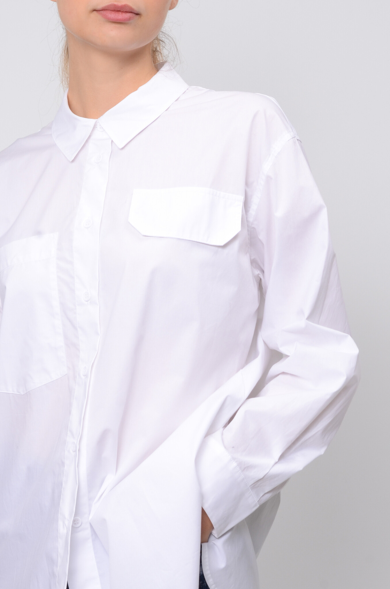 Molli Shirt in Bright White-6
