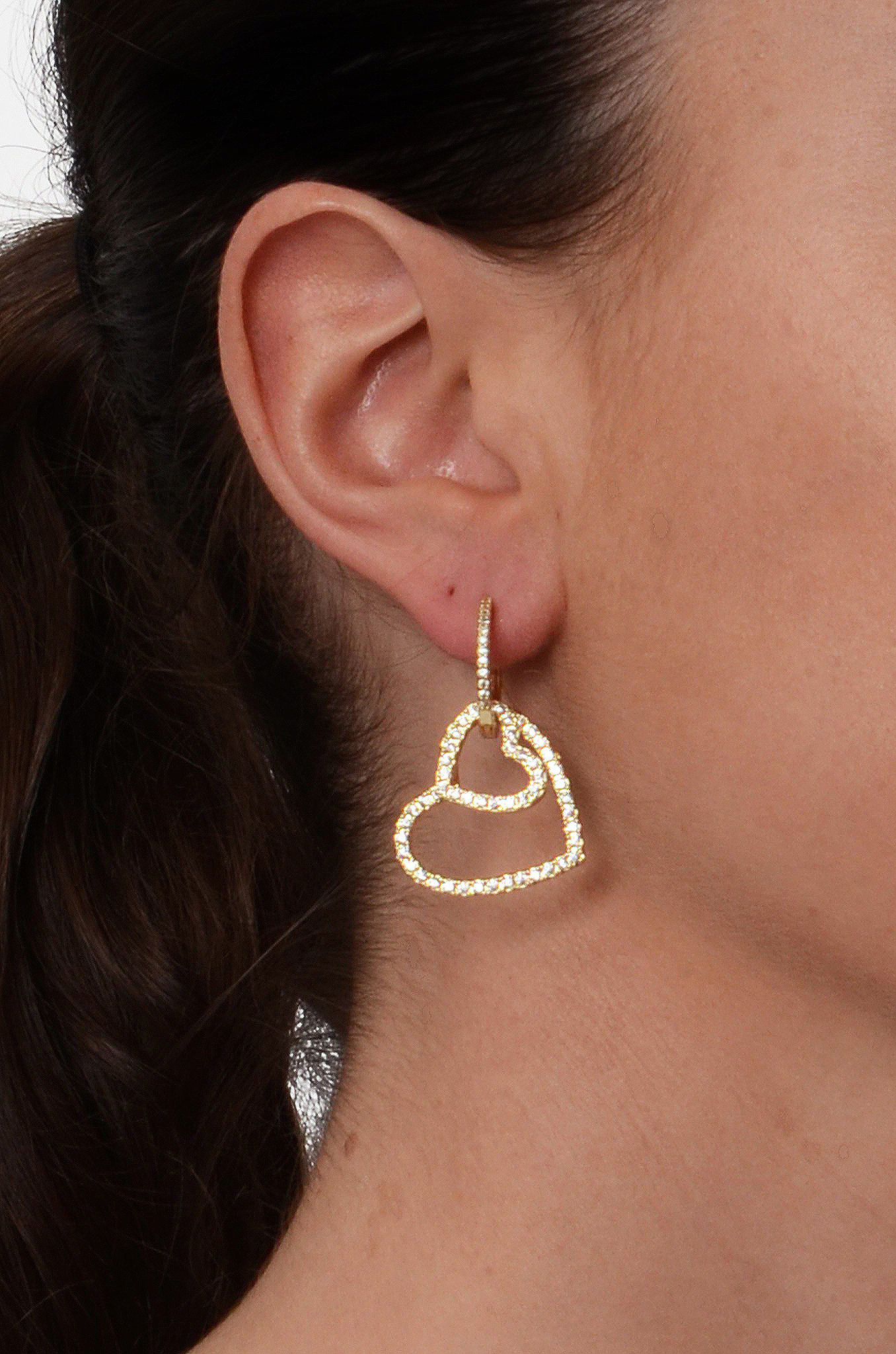 Heart Collector Earring - Golden-2