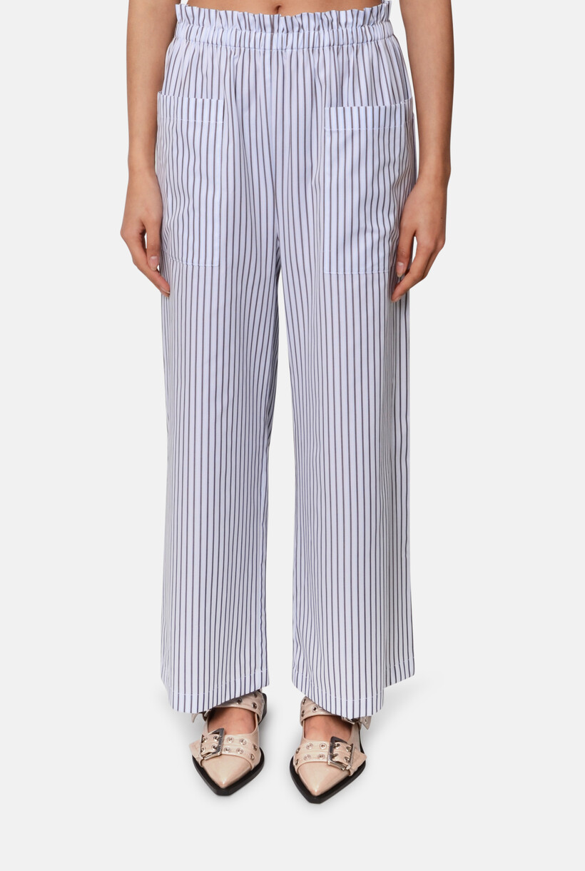 ERIKA CAVALLINI - PJ Striped Trousers - Premium womenswear