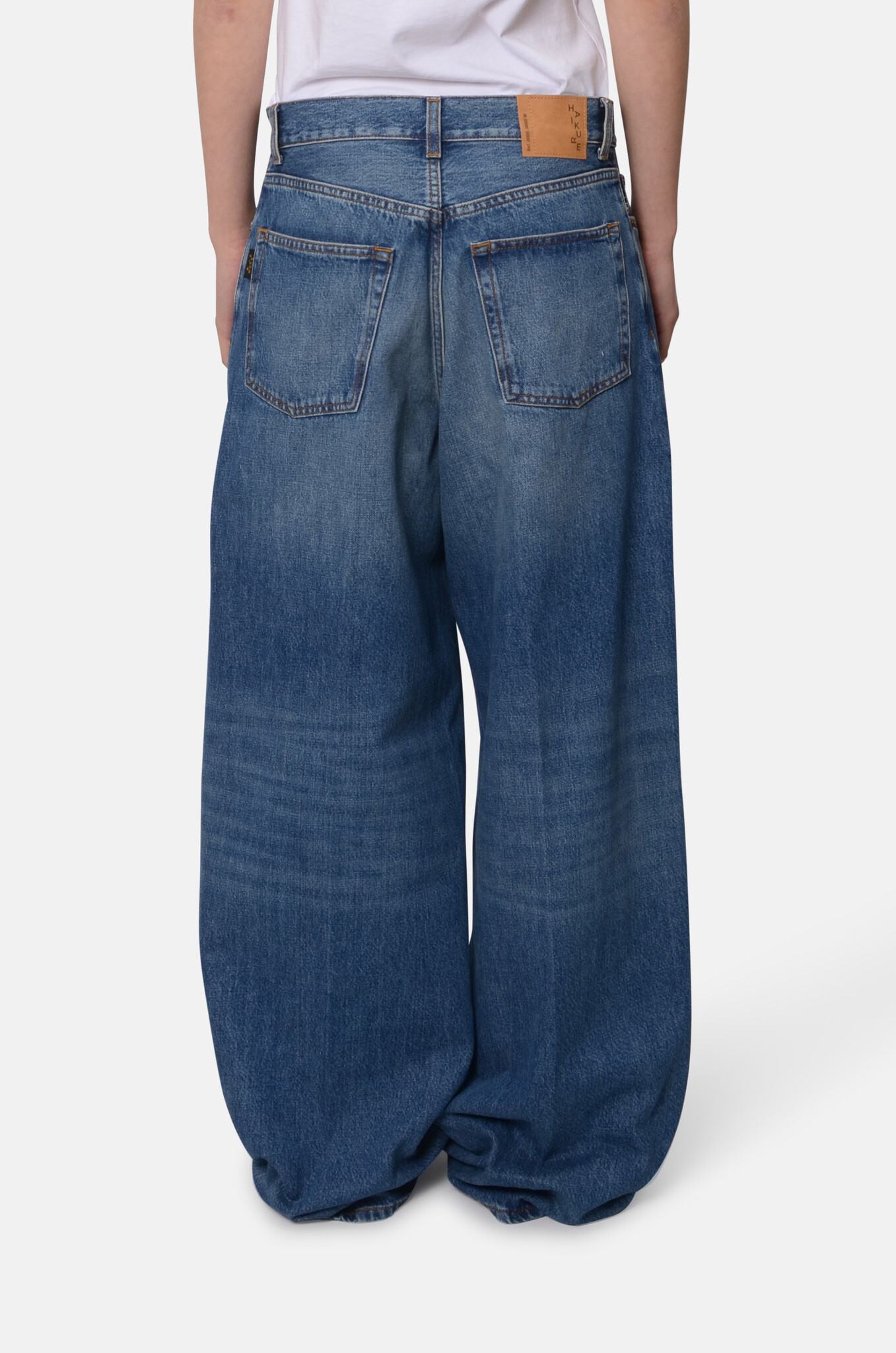 Bethany Zip Jeans in Piano Blue-4