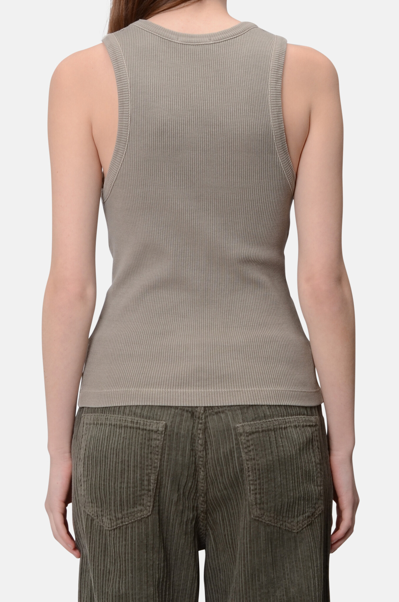 Poppy Tank in Drab-4