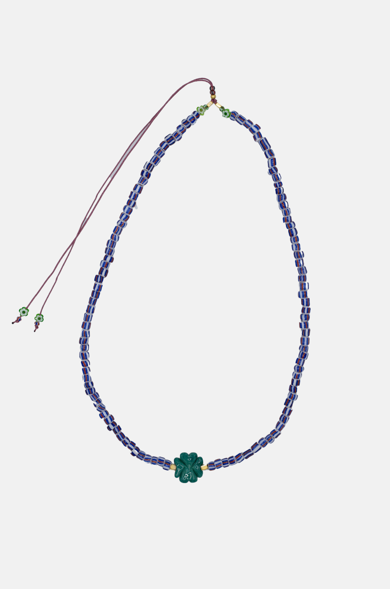 Clover Bead Necklace-1