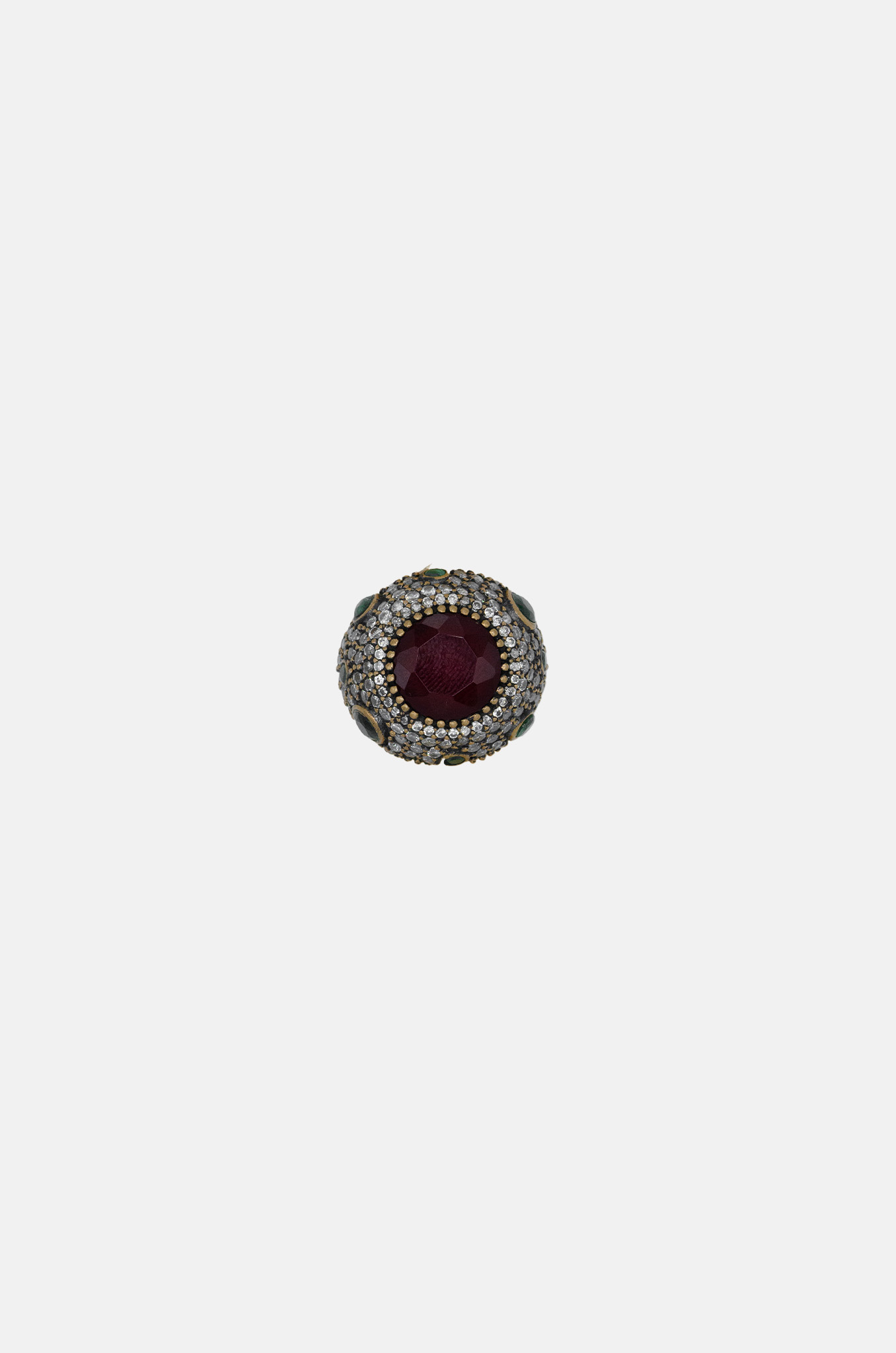 Byzantine Ring Garnet-1