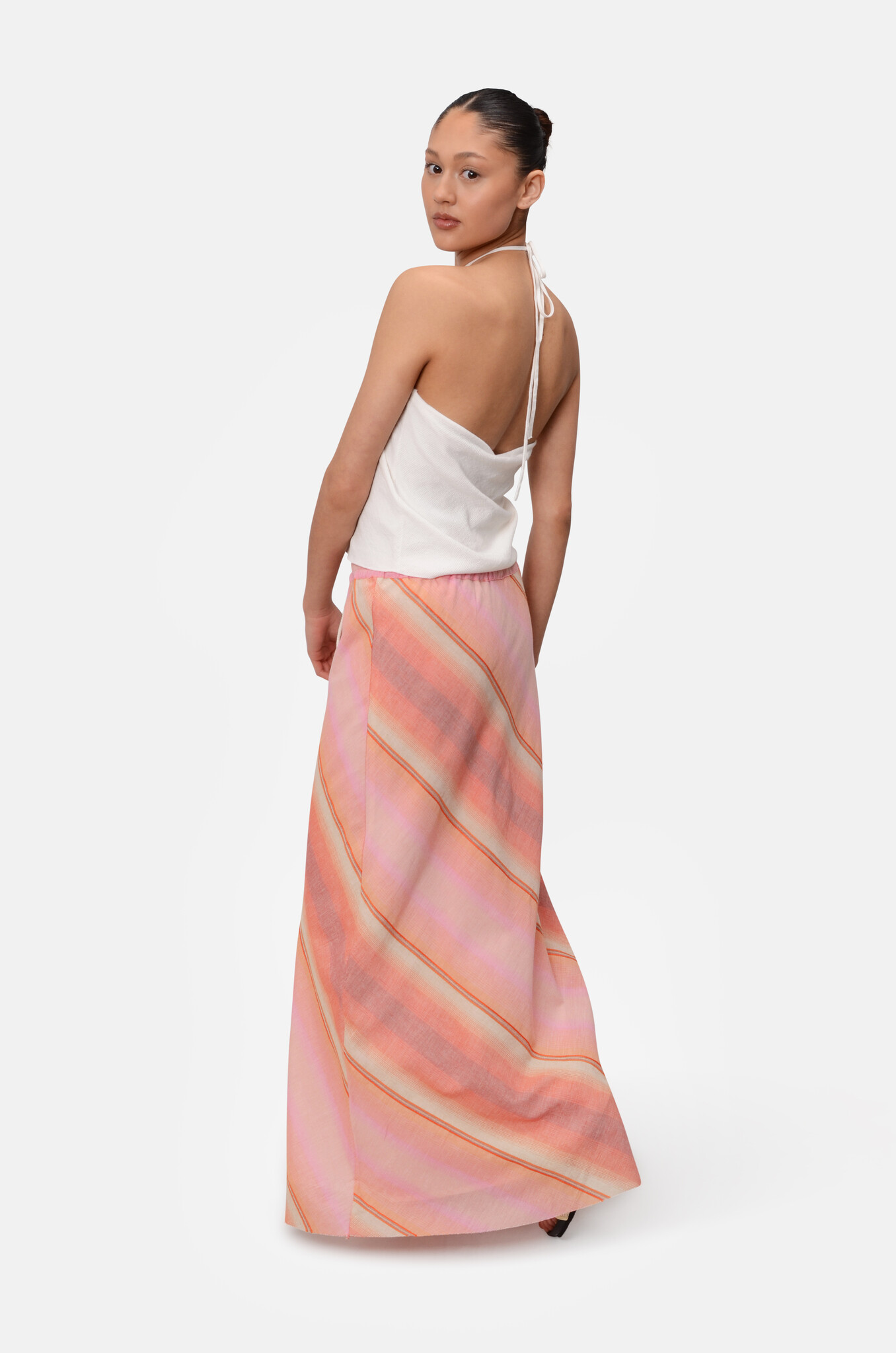 Praia Skirt in Multicolor Sunset-5