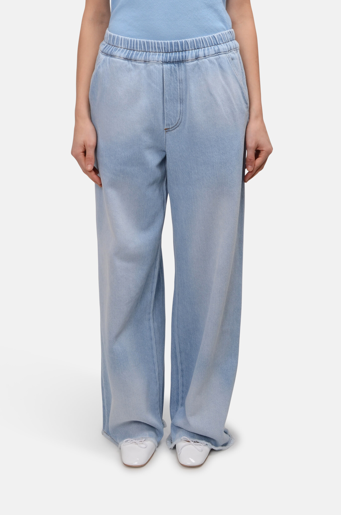 Polly Denim in Light Blue-1