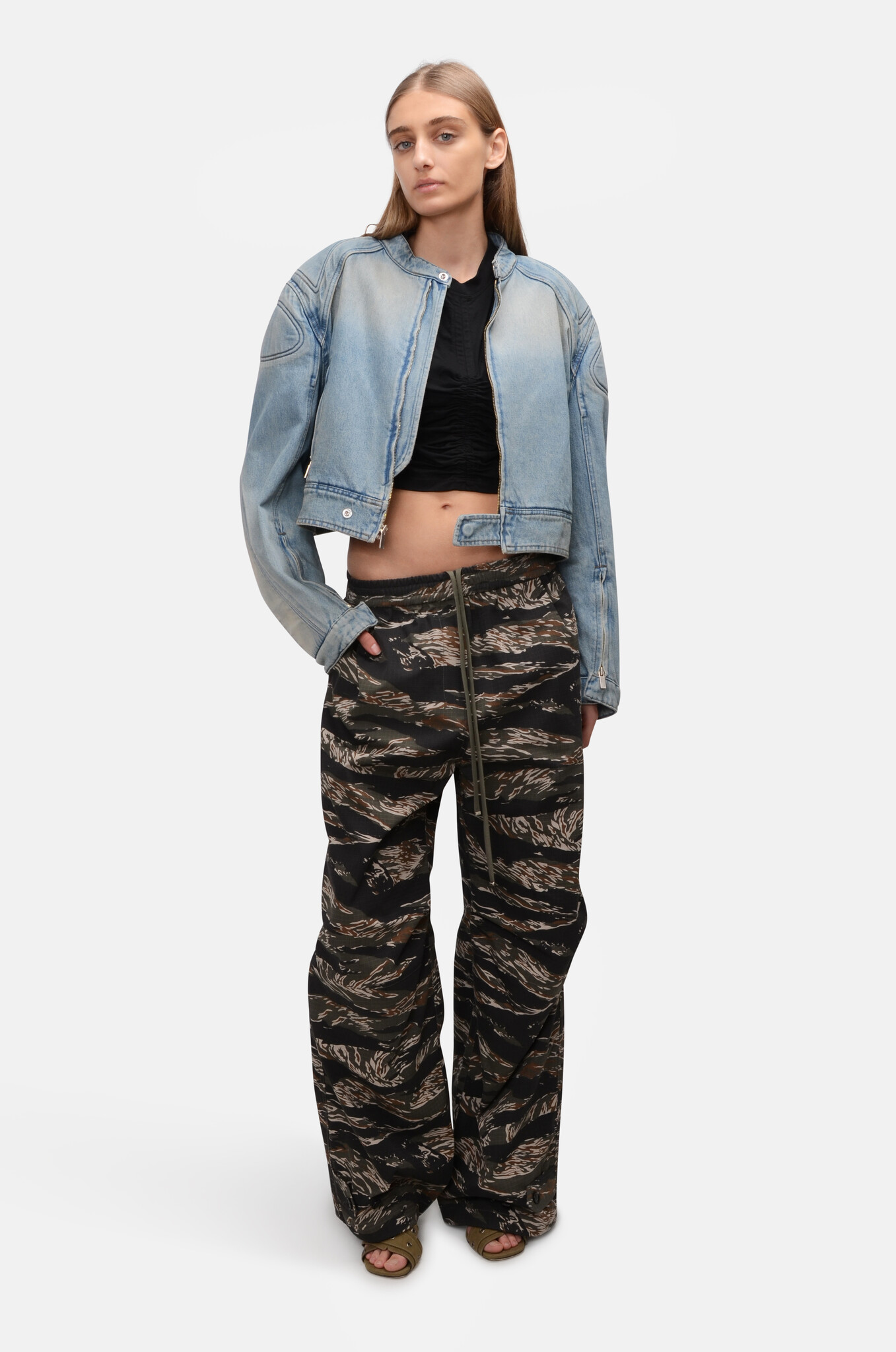 Relaxed Camouflage Pants-2