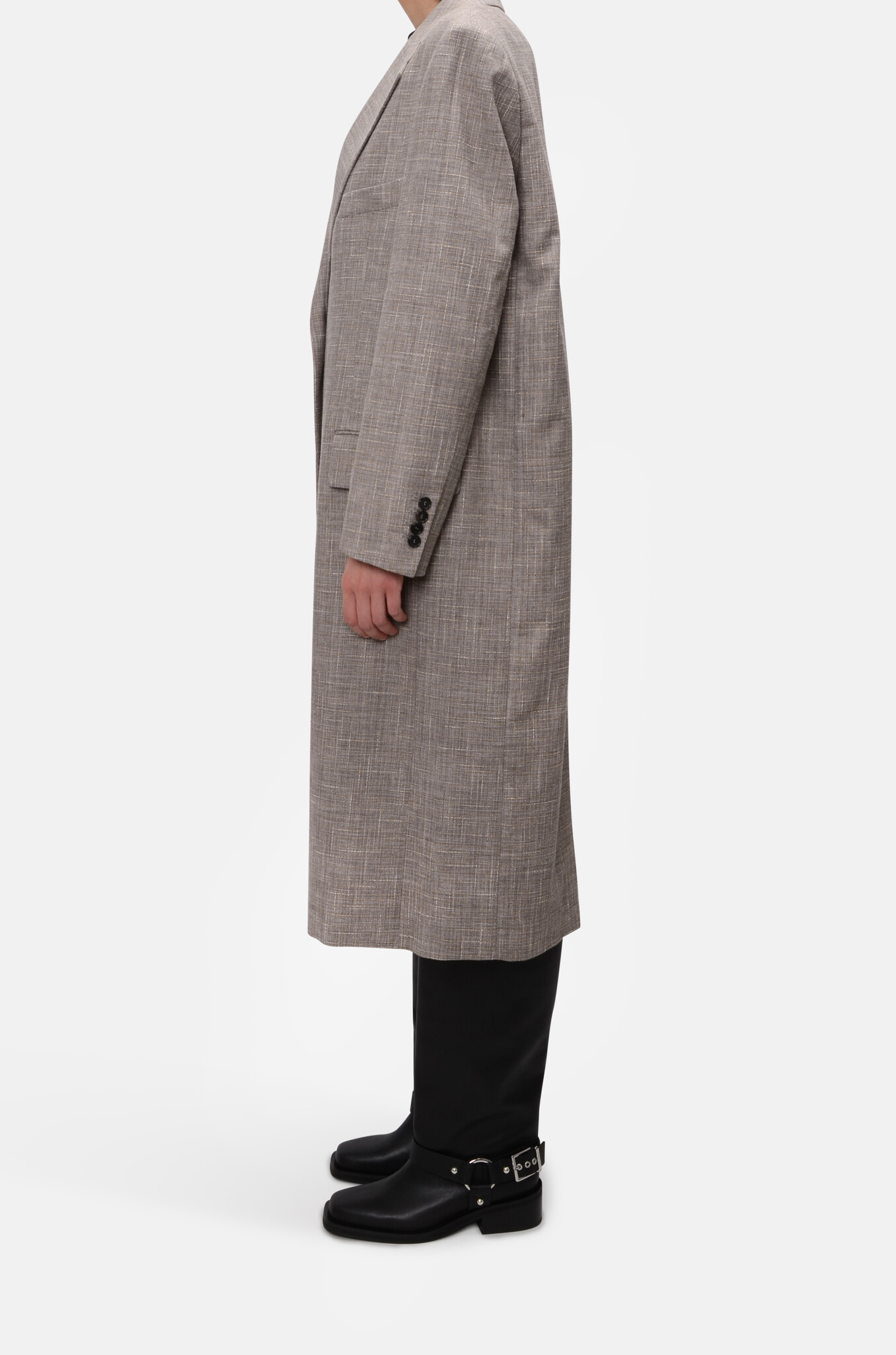 Oversized Linen Coat-3