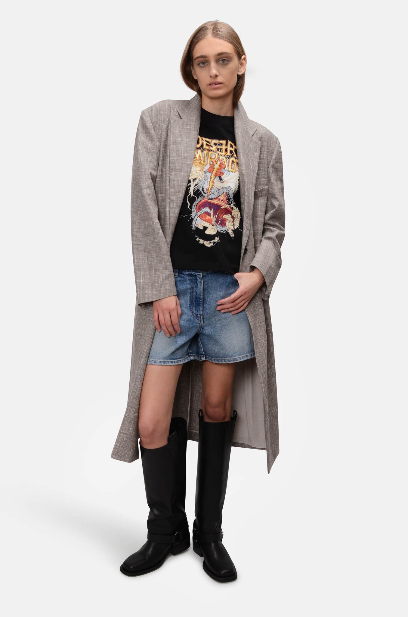 Oversized Linen Coat-2