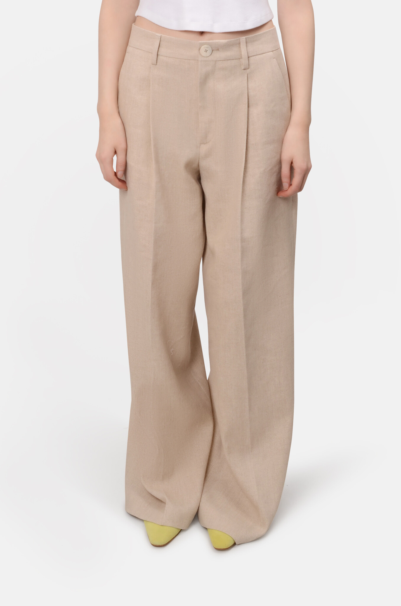 Radma Trousers in Natural-1