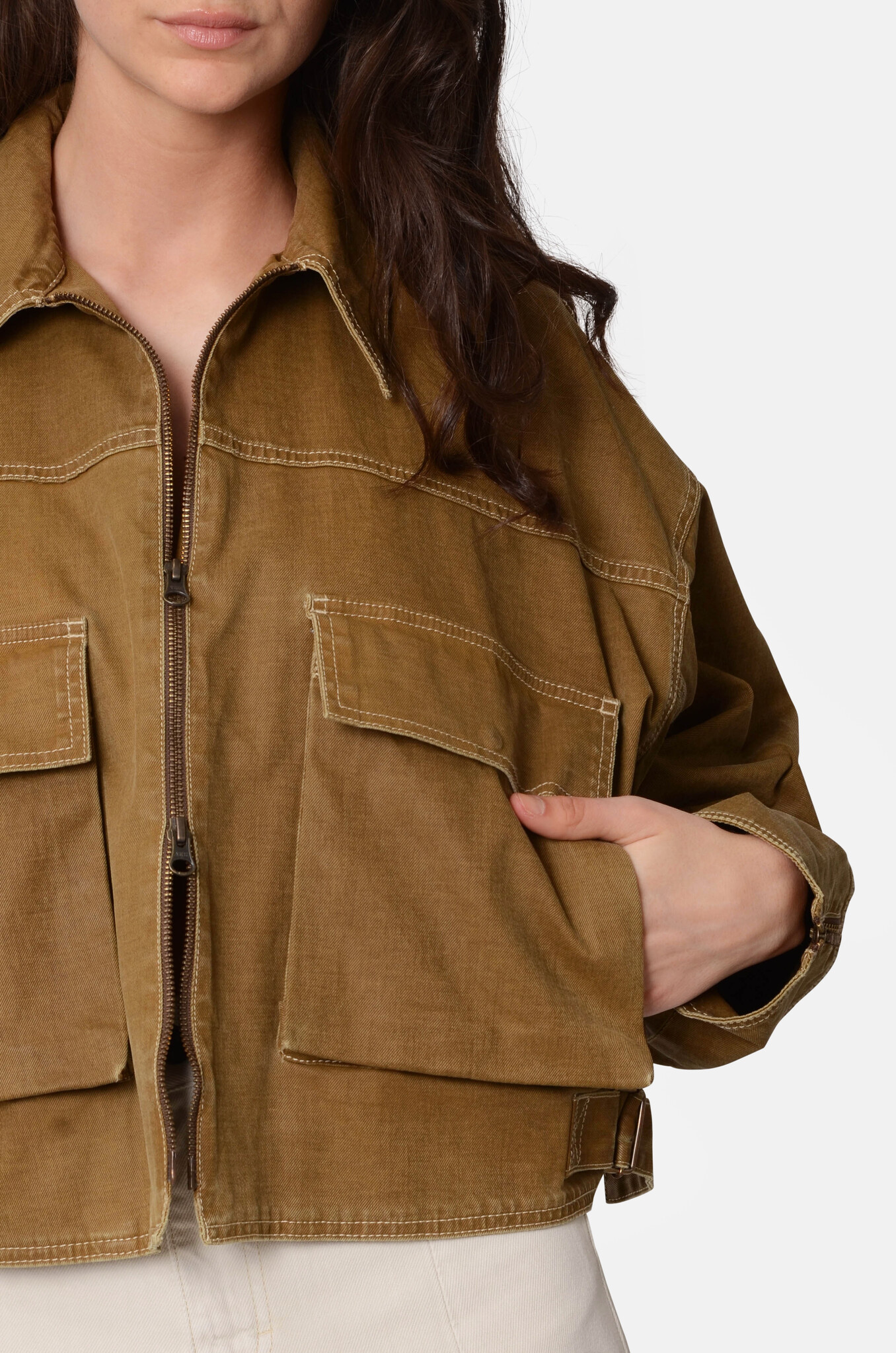 Mackfly Jacket in Camel-5