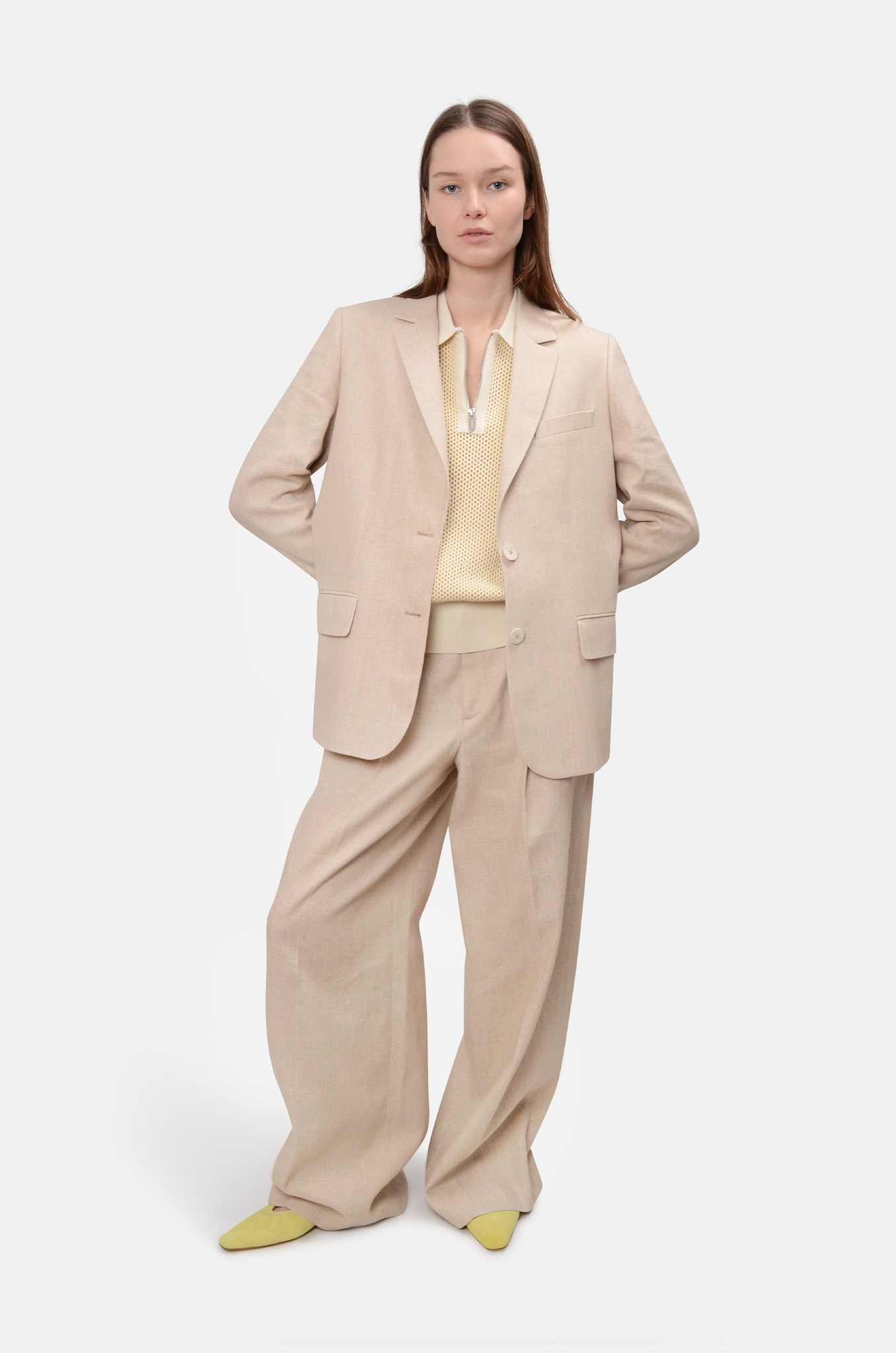 Radma Trousers in Natural-2