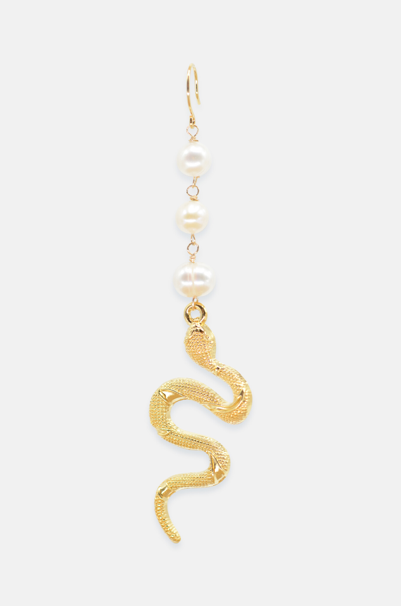 Kundalini Snake Drop Earring-1